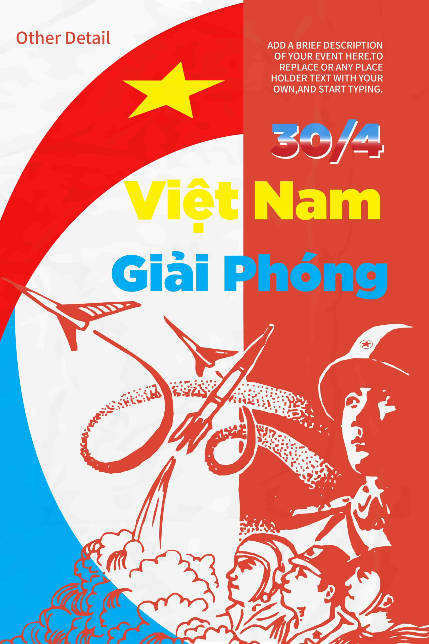 File Corel Pano Giải Phóng Miền Nam 30-4 Mẫu 89