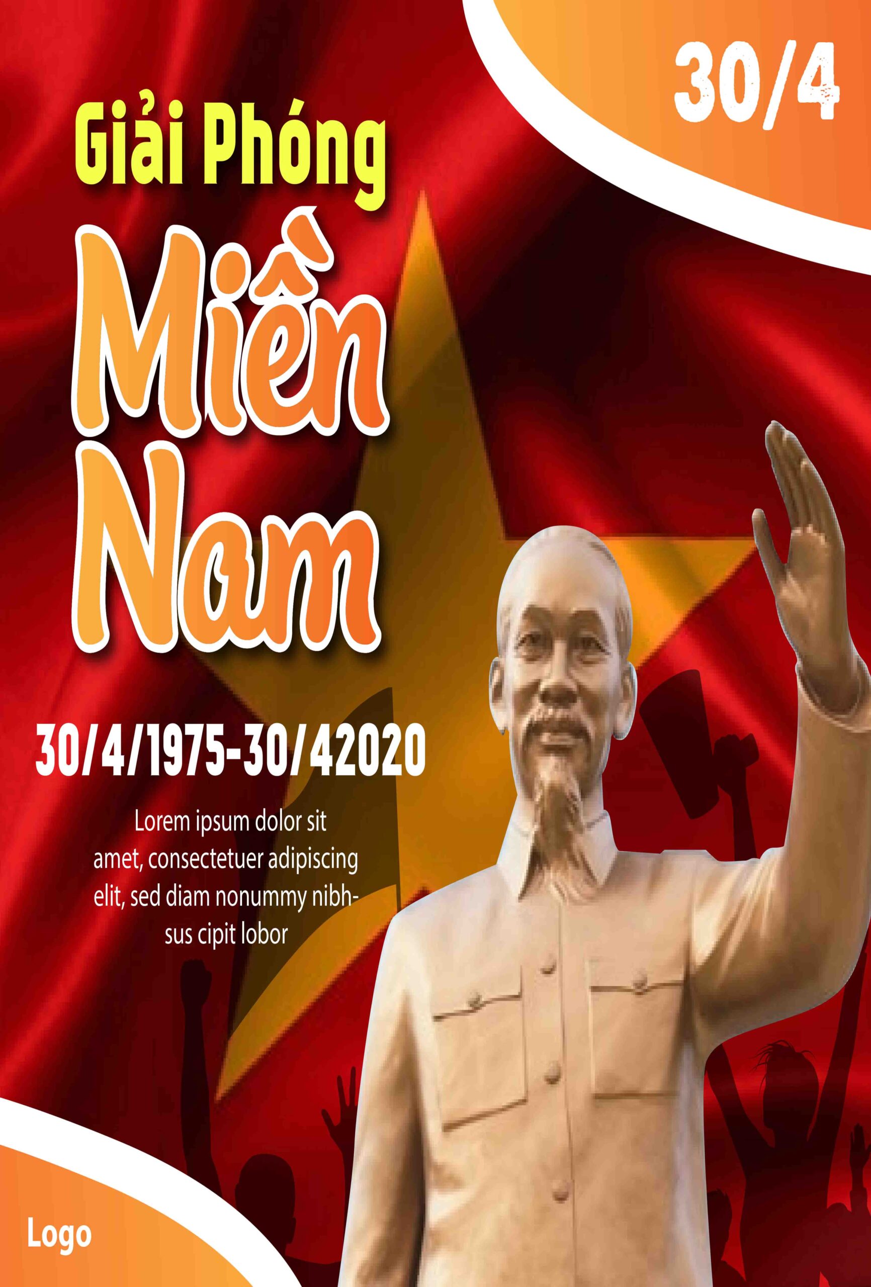 File Corel Pano Giải Phóng Miền Nam 30-4 Mẫu 90