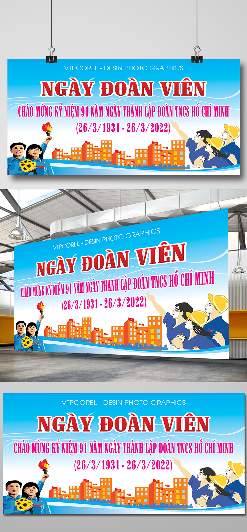 Maket 26-3 Ngày Thành Lập Đoàn Mẫu 30