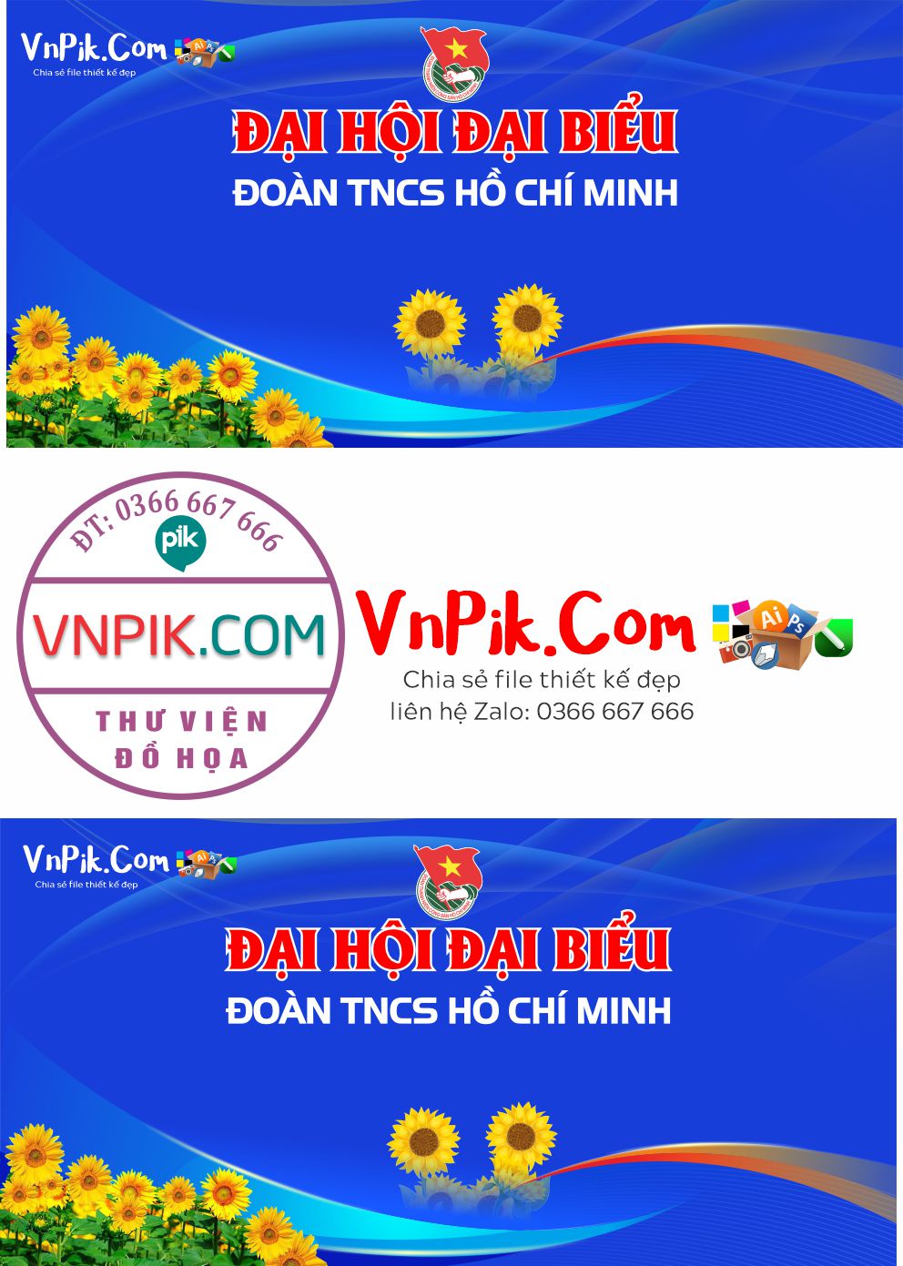 Maket đại hội đại biểu đoàn tncs hồ chí minh