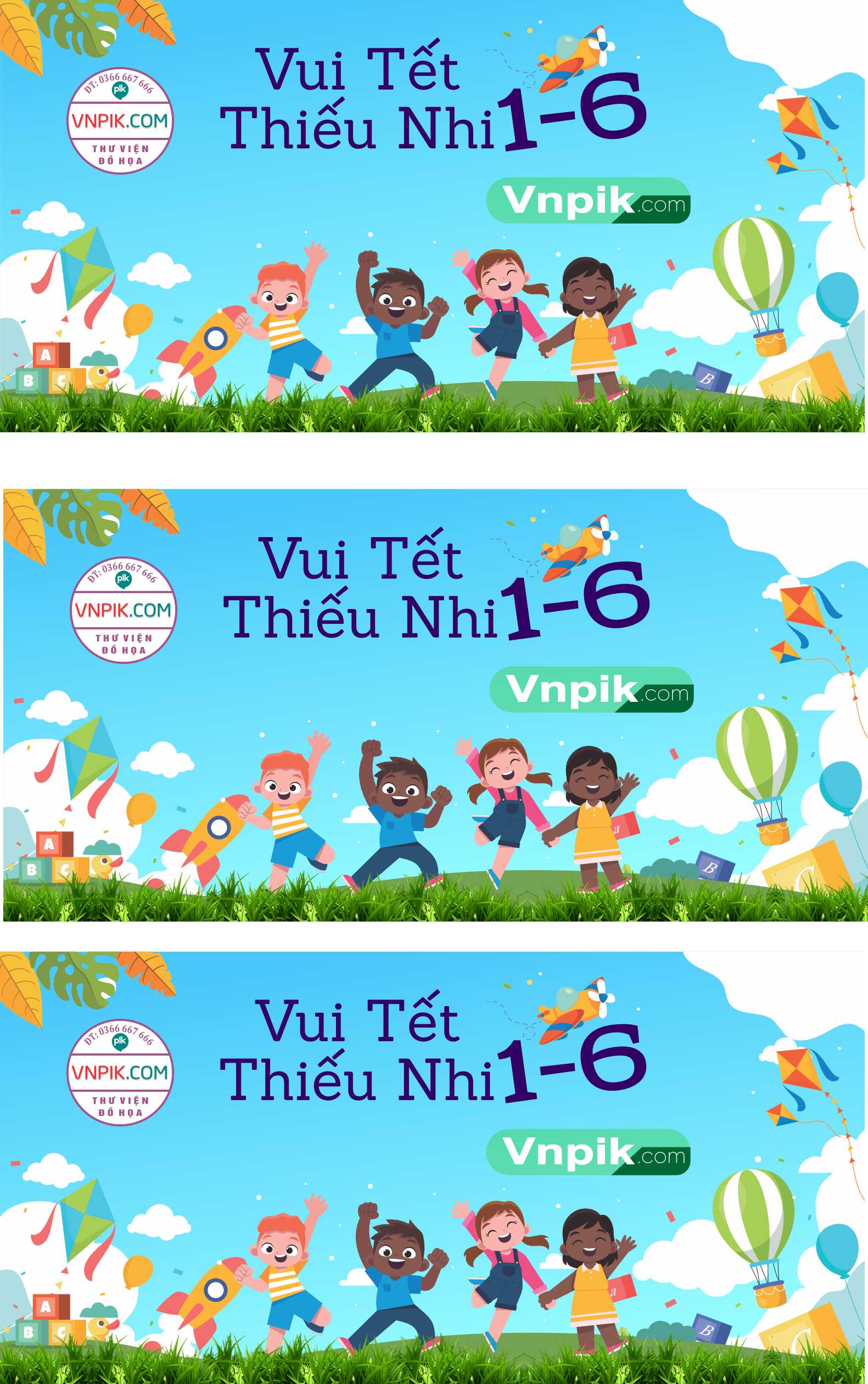 Mẫu phông nền maket tết thiếu nhi 1 tháng 6 mẫu 21