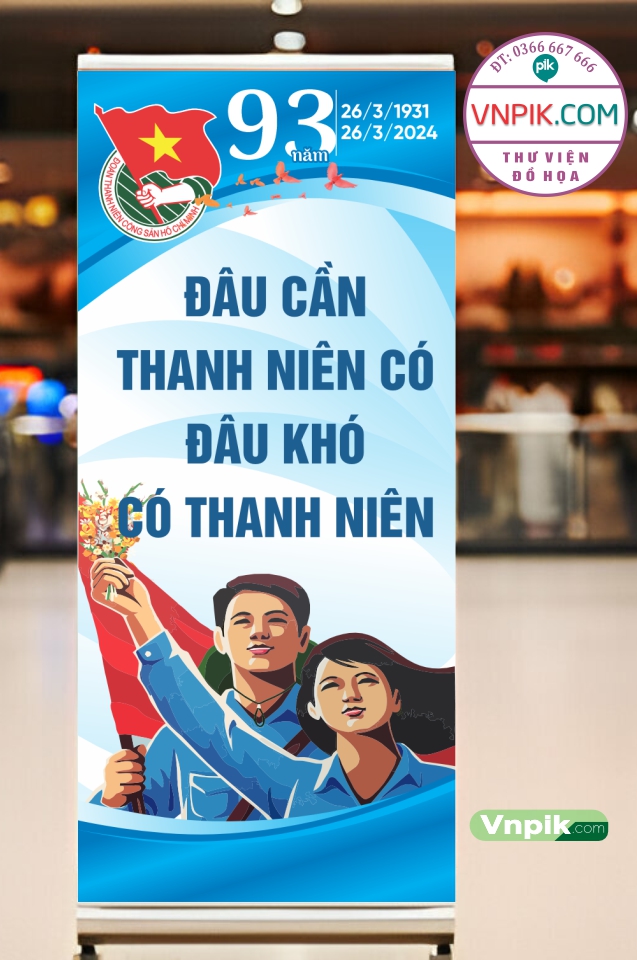 Phưỡn treo đường  thanh niên 26-3 Mẫu 02