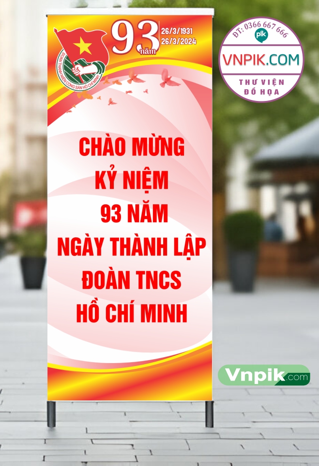 Phưỡn treo đường  thanh niên 26-3 Mẫu 03