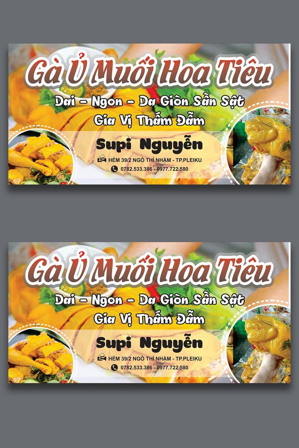 Baner Gà Ủ Muối