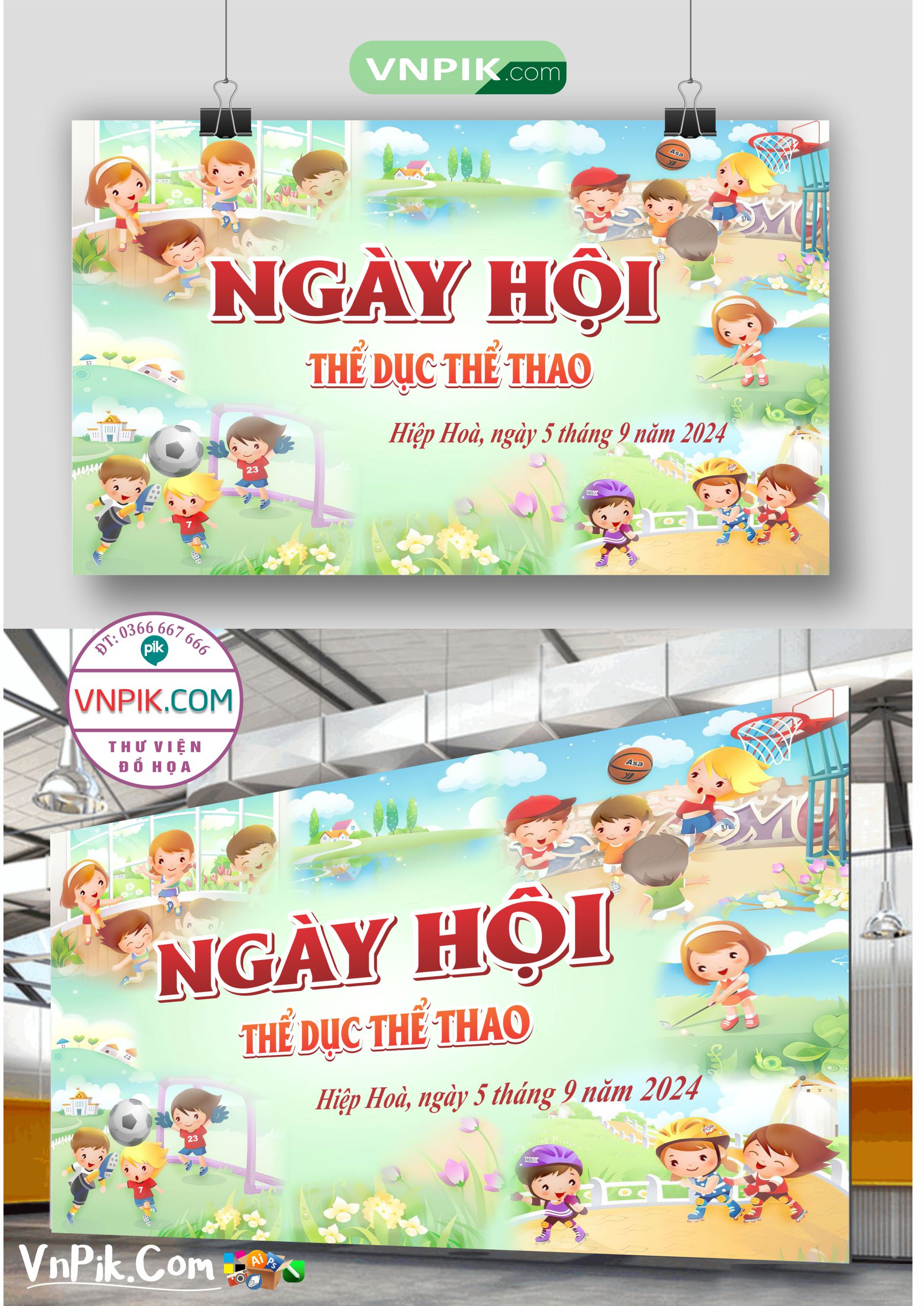 Backgroud Phông  Nền ngày hội thể dục thể thao