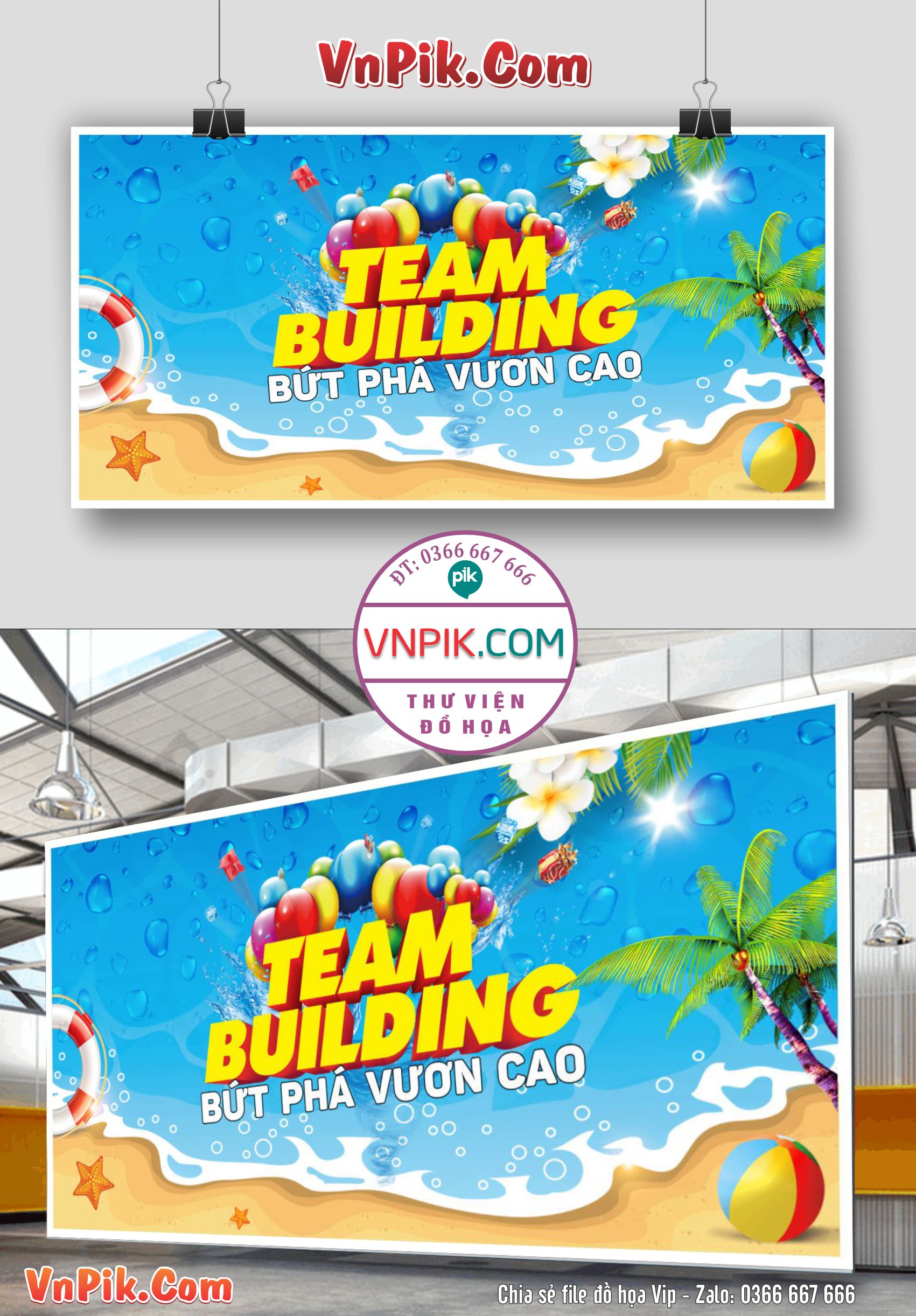 File Thiết Kế Phông Nền Team Buiding Corel X7 Mẫu 12