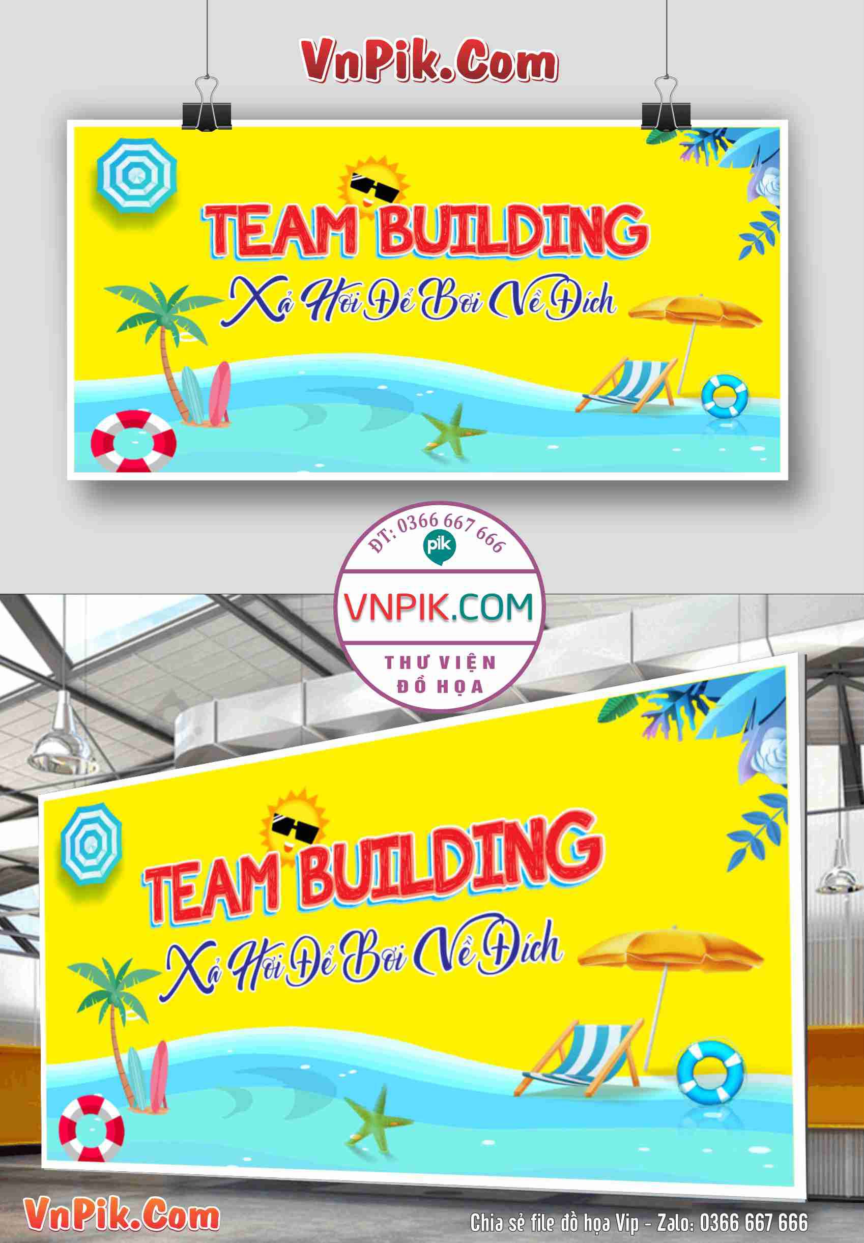 File Thiết Kế Phông Nền Team Buiding Corel X7 Mẫu 5