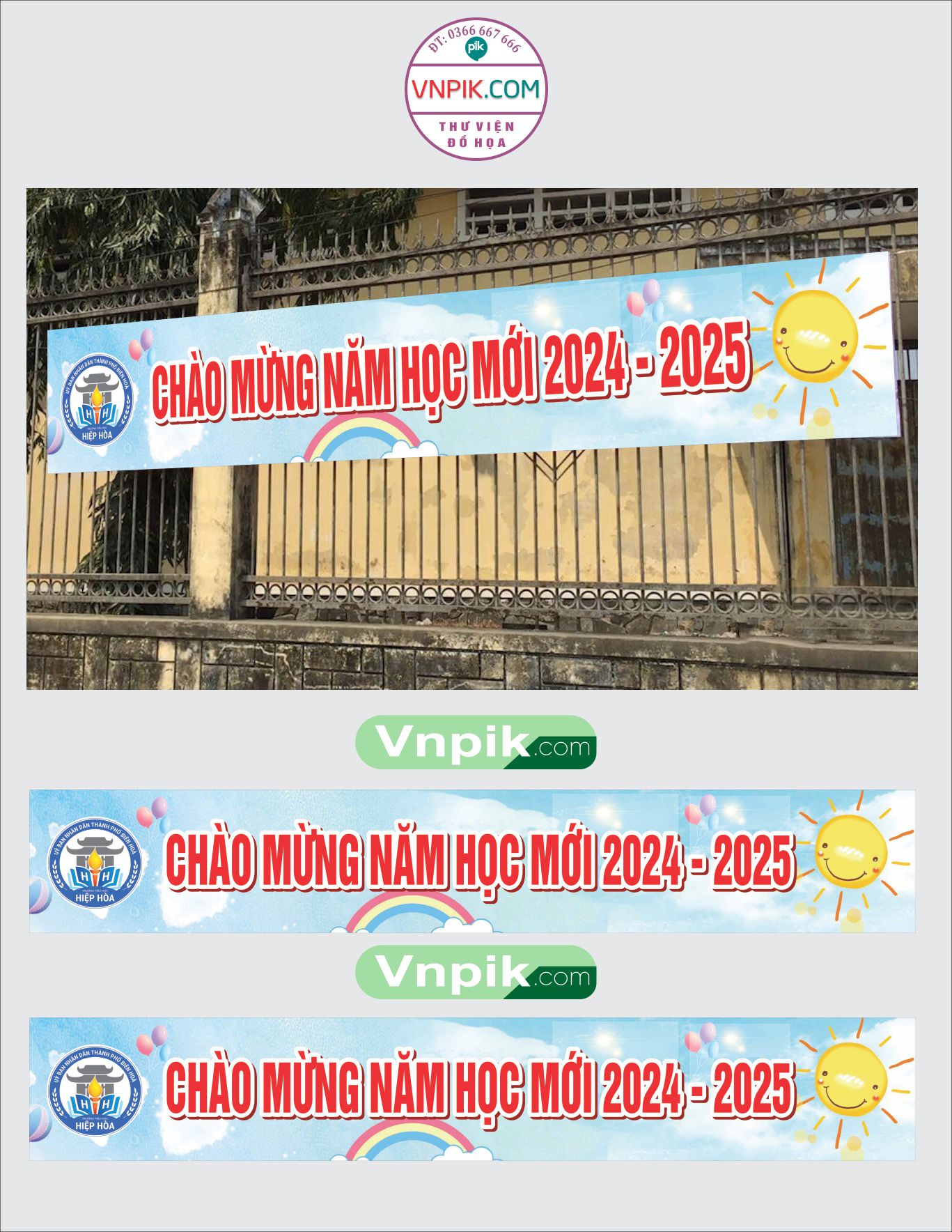 bangzon chào mừng năm học mới 2024 – 2025