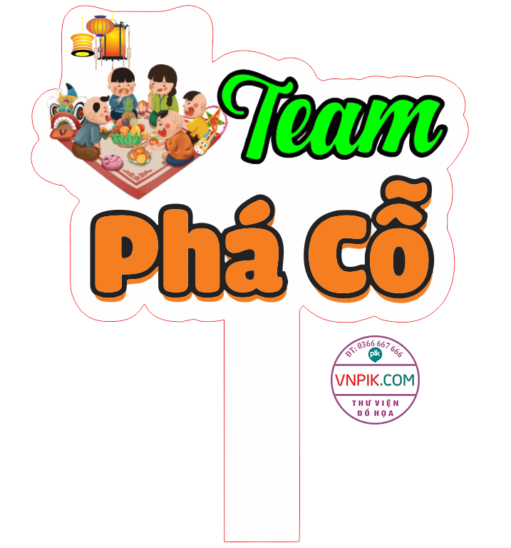 Hastag trung thu – Team phá cỗ file corel