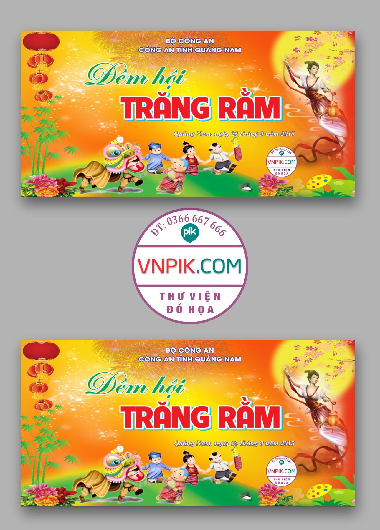 Market Đêm hội trăng rằm #9 file CorelDRAW