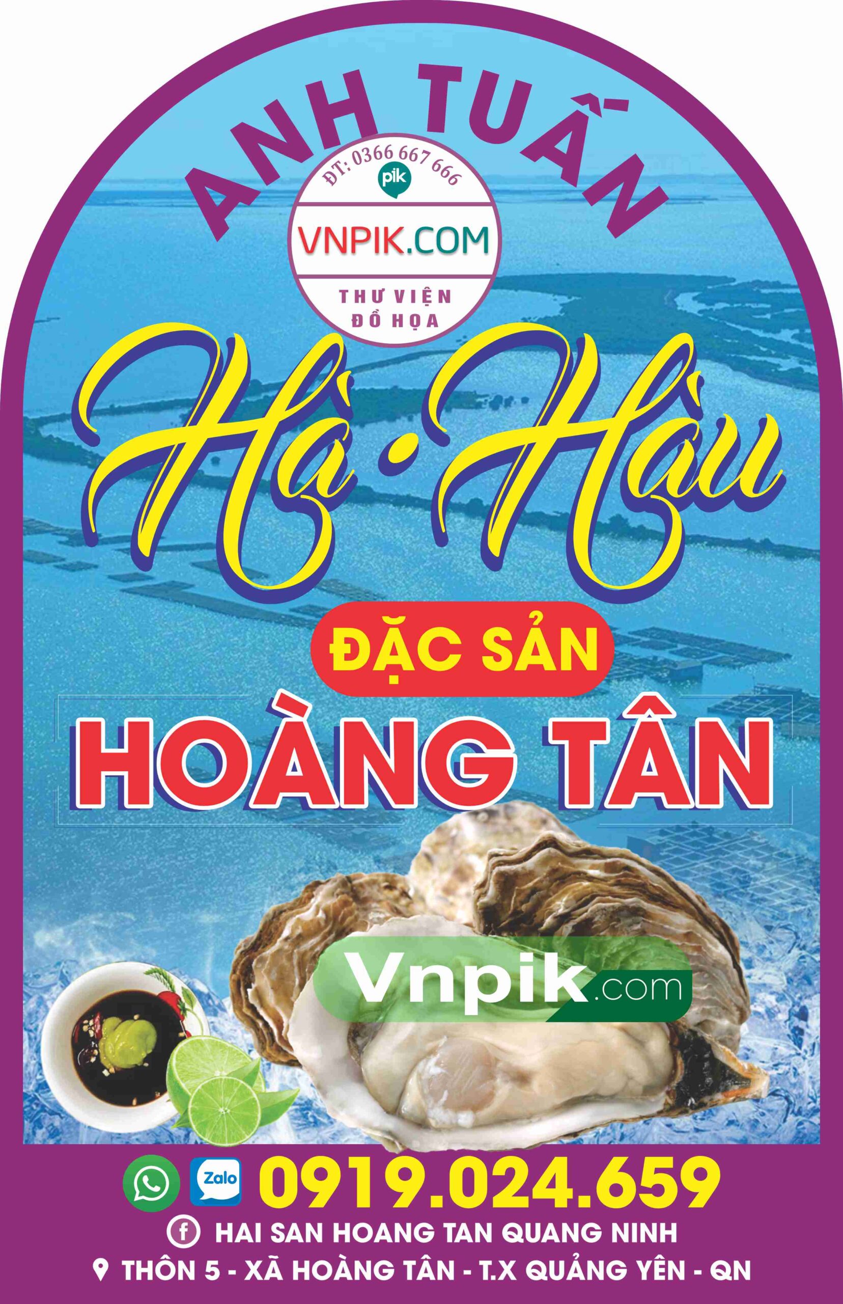 biển hàu hoàng tân