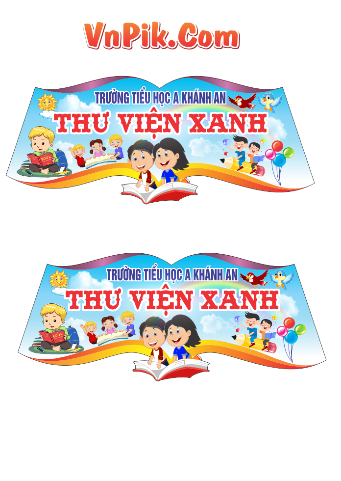 thư viện xanh trường tiểu học a khánh an