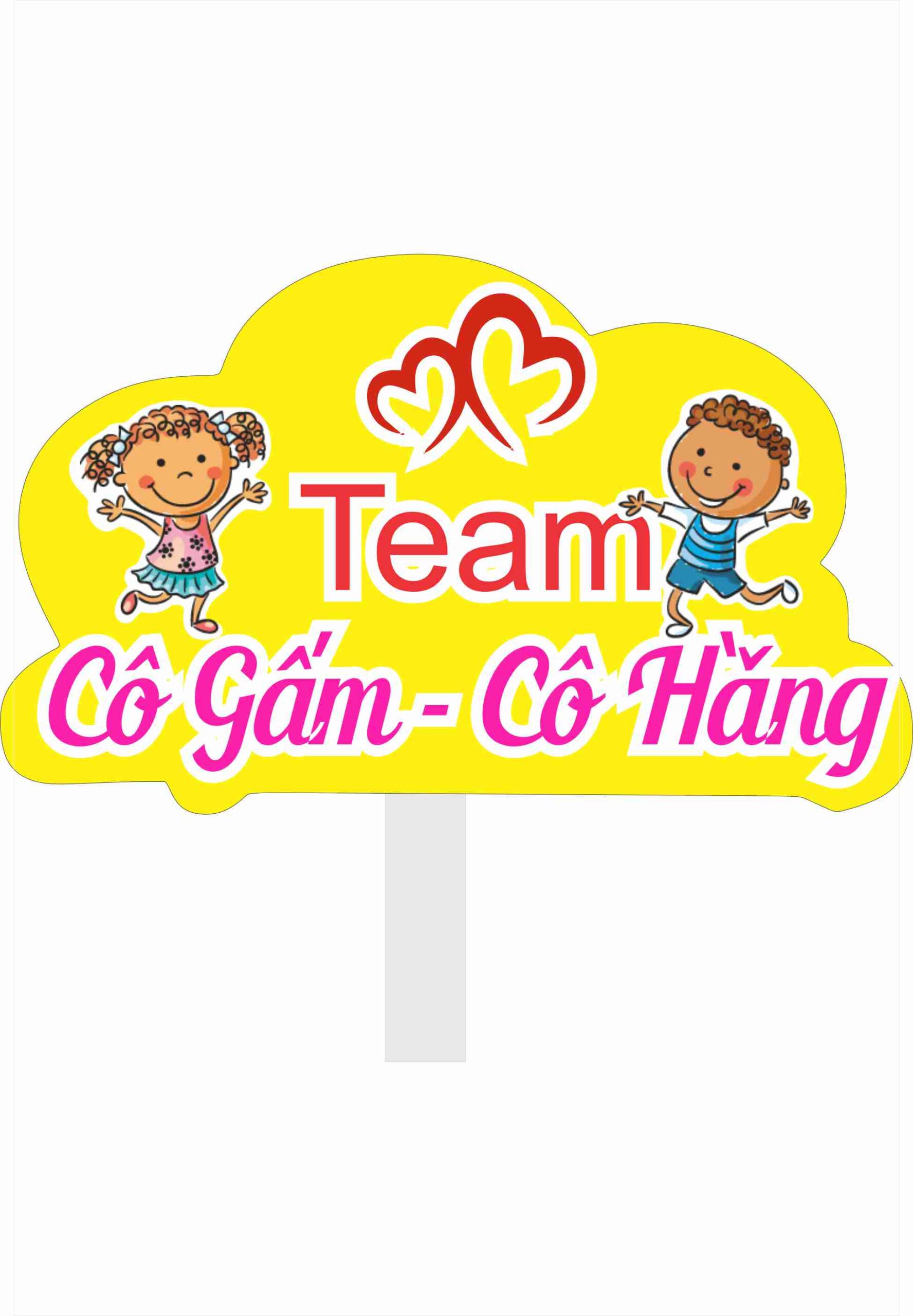 Hashtag mầm non – khai giảng bé đến trường file core 12