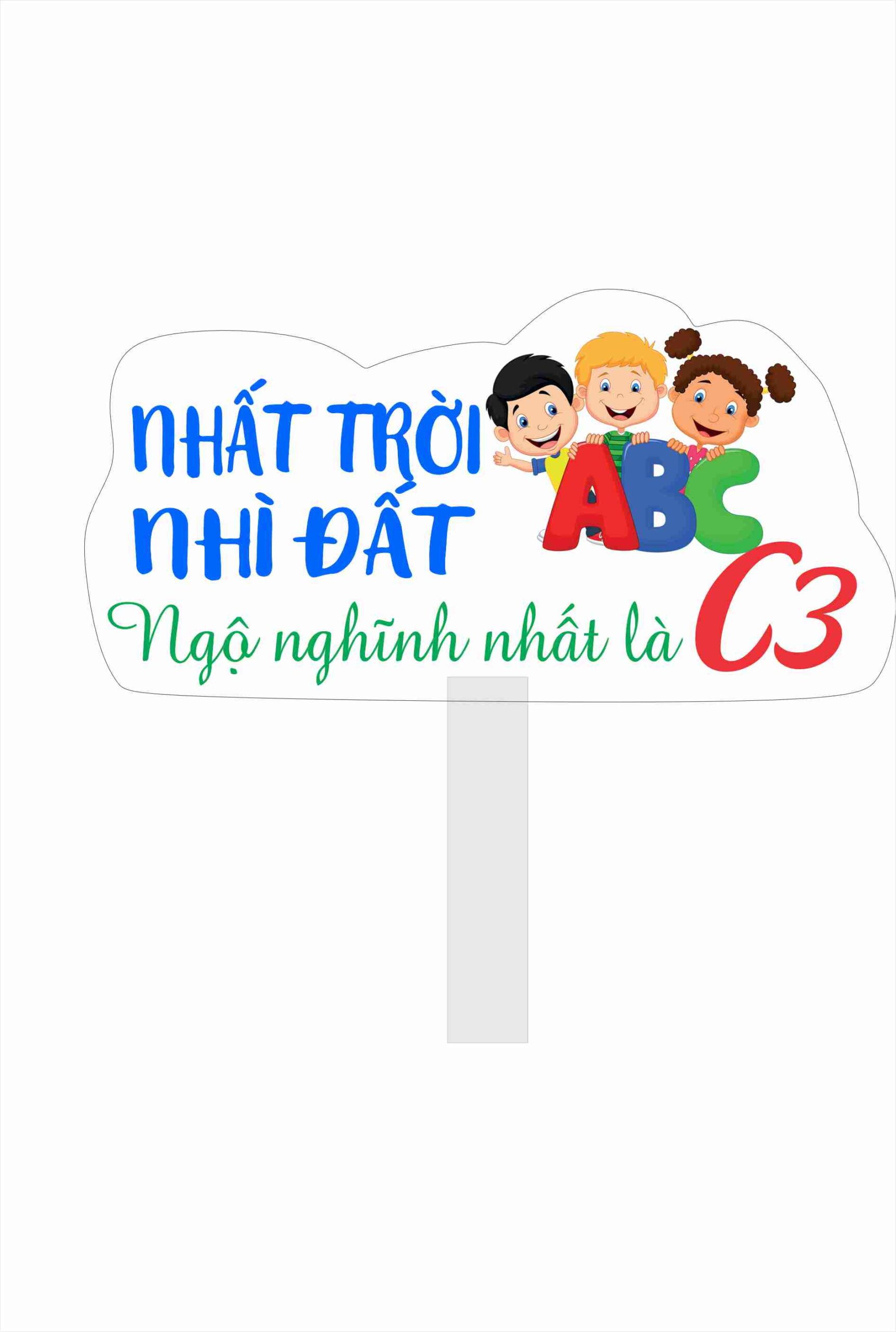 Hashtag mầm non – khai giảng bé đến trường file corel 6