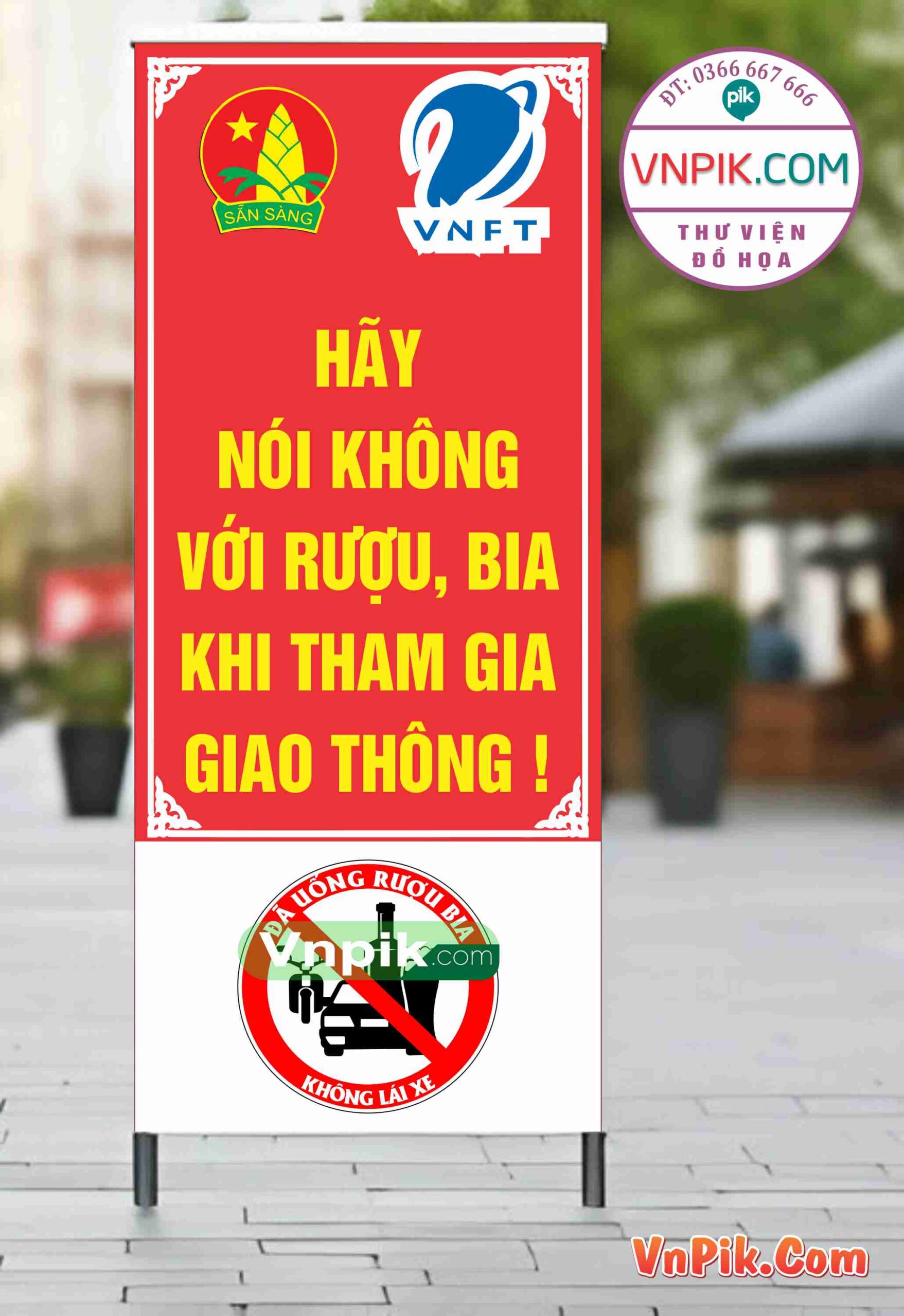 Khẩu hiệu tuyên truyền an toàn giao thông mẫu 11