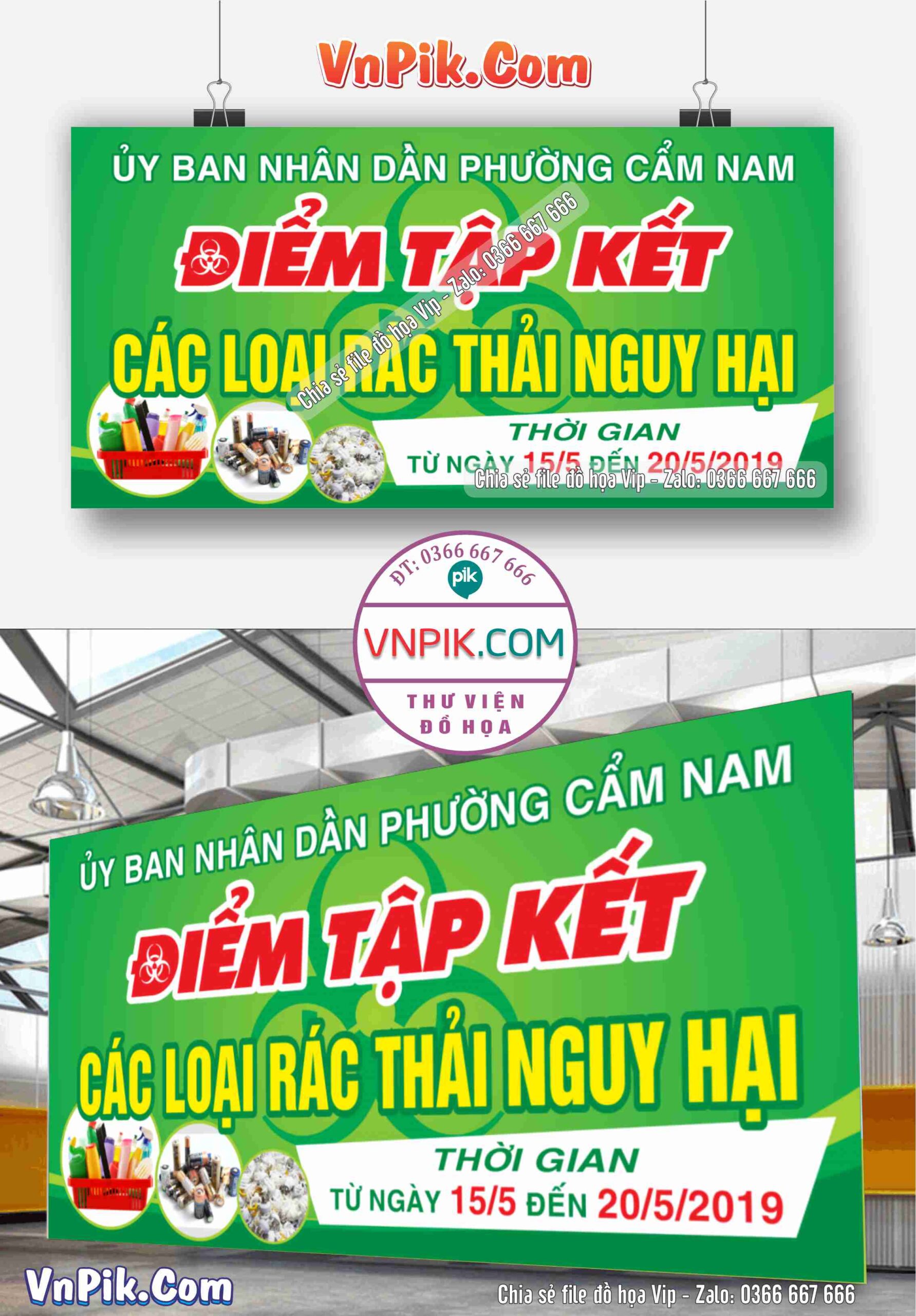 Market Điểm Tập Kết rác thải nguy hại file CDR