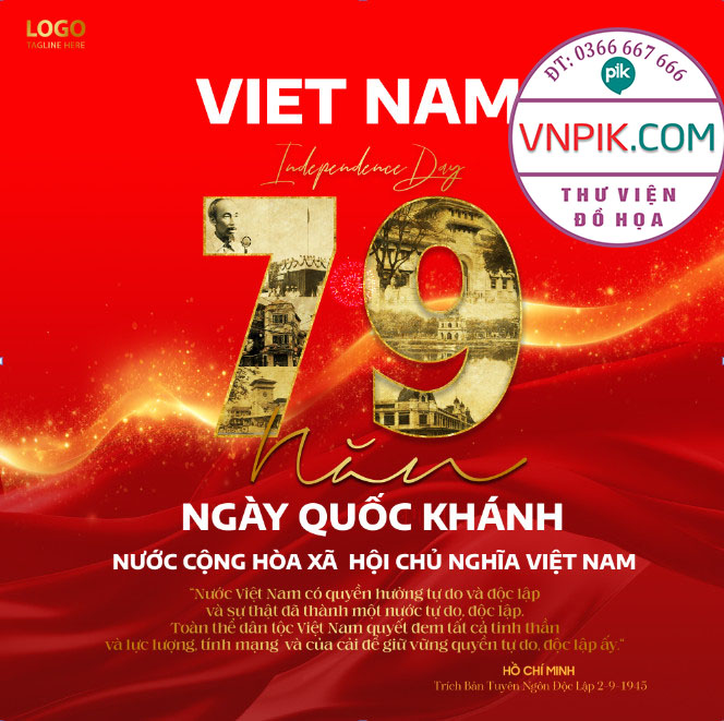 Thông báo lịch nghỉ lễ quốc khánh 2 tháng 9 đẹp 10