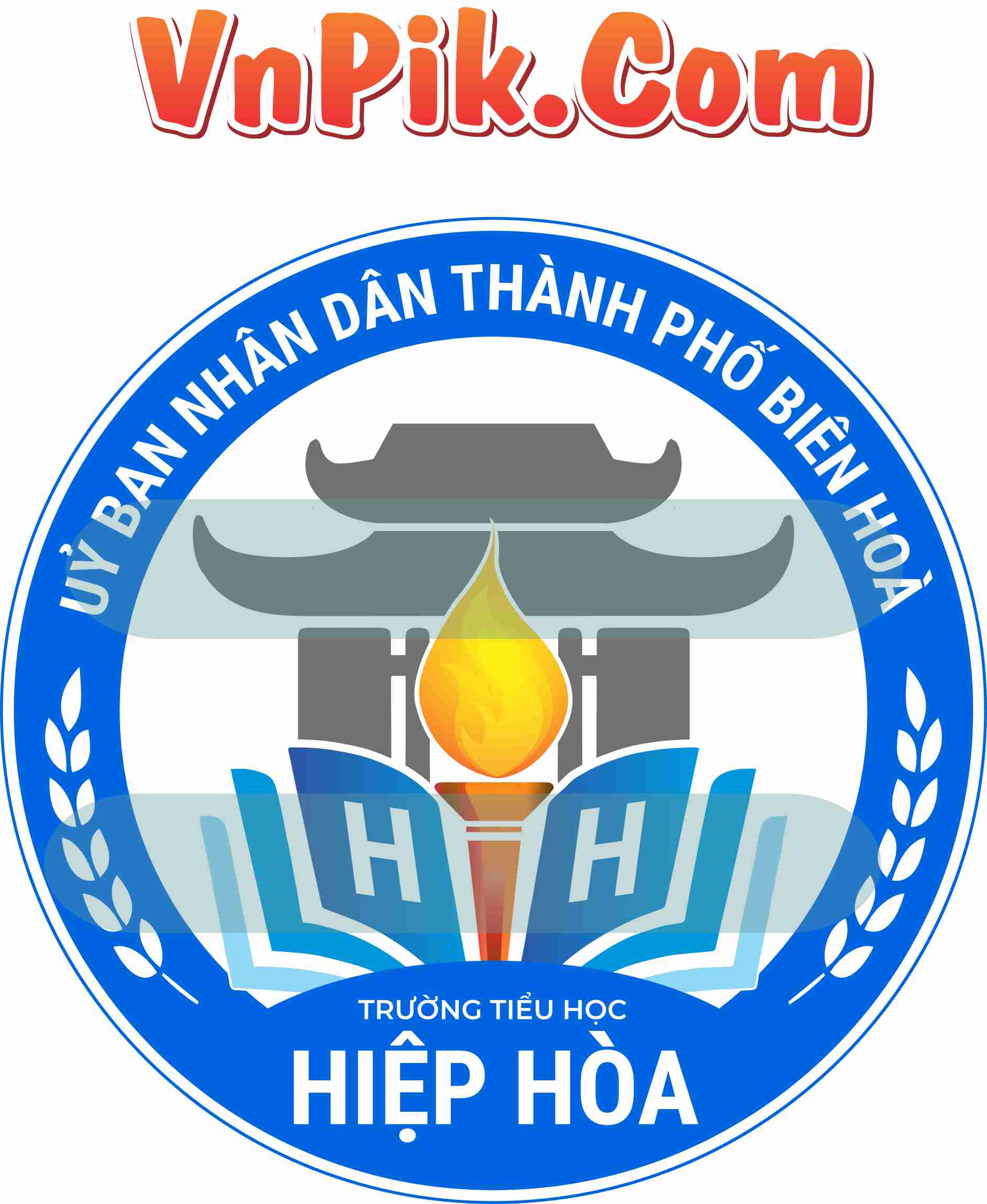 [VnPik.Com] logo trường tiểu học hiệp hoà thành phố biên hoà