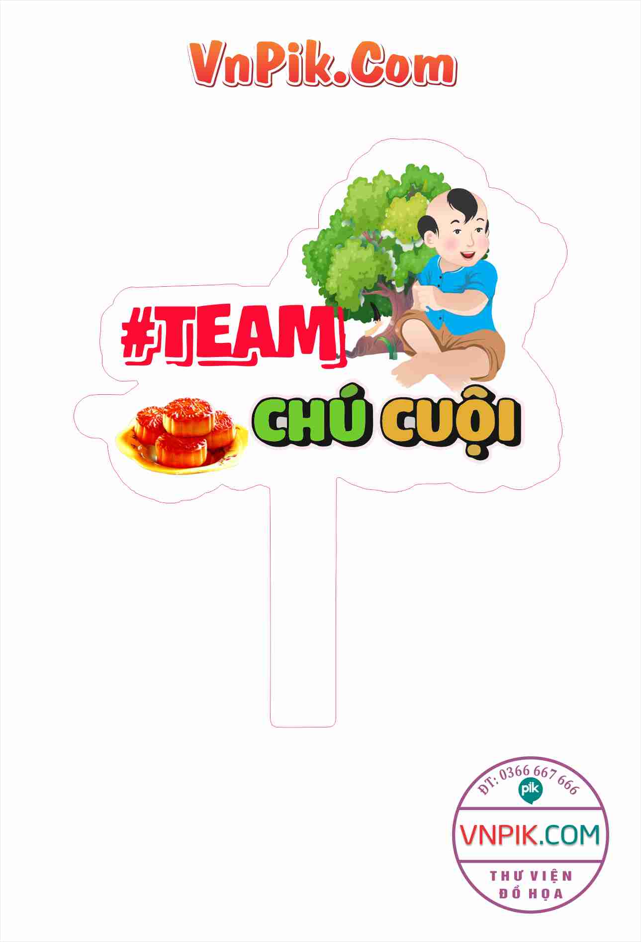 Hastag Team Cung Trăng – Vui Tết Trung Thu File Corel 1