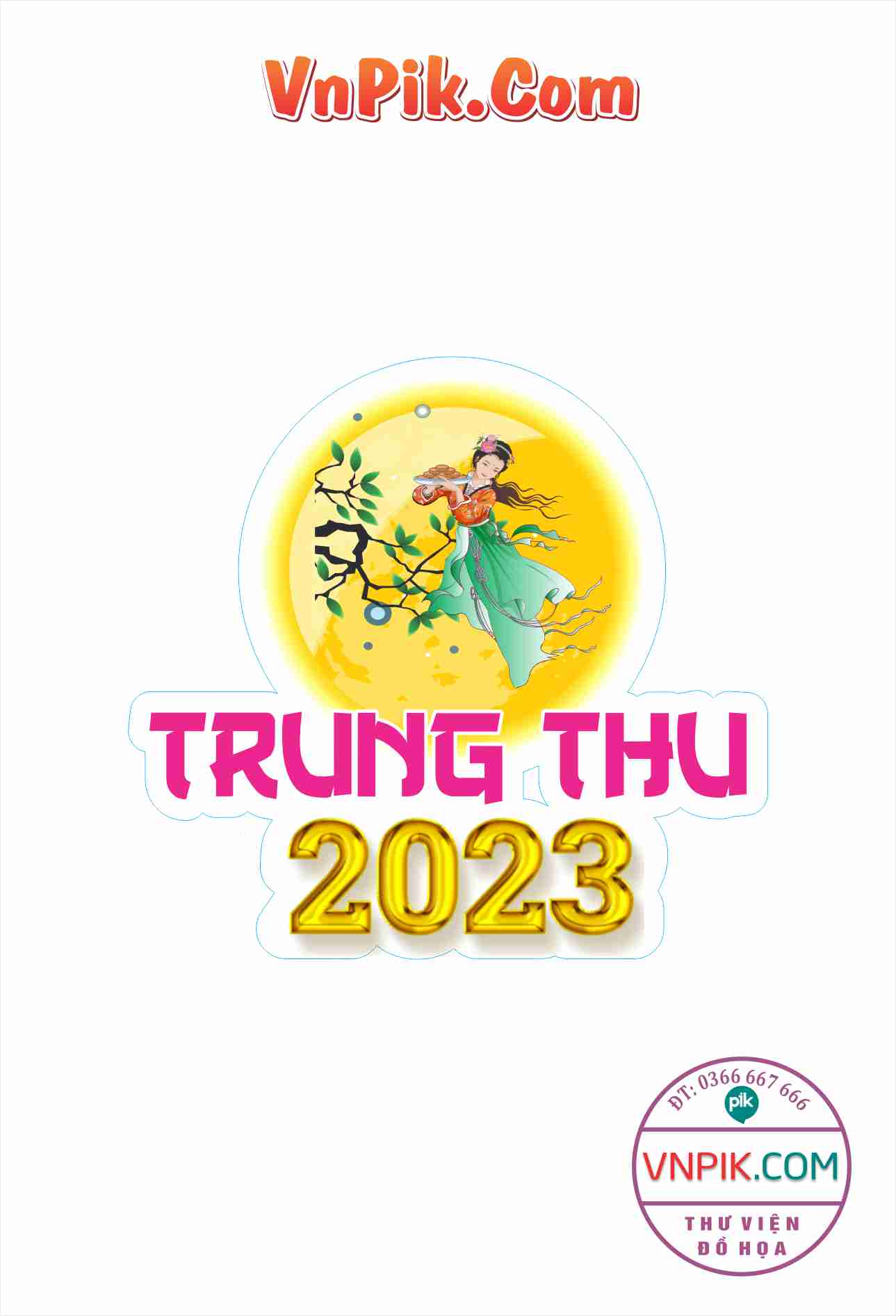 Hastag Team Cung Trăng – Vui Tết Trung Thu File Corel 22