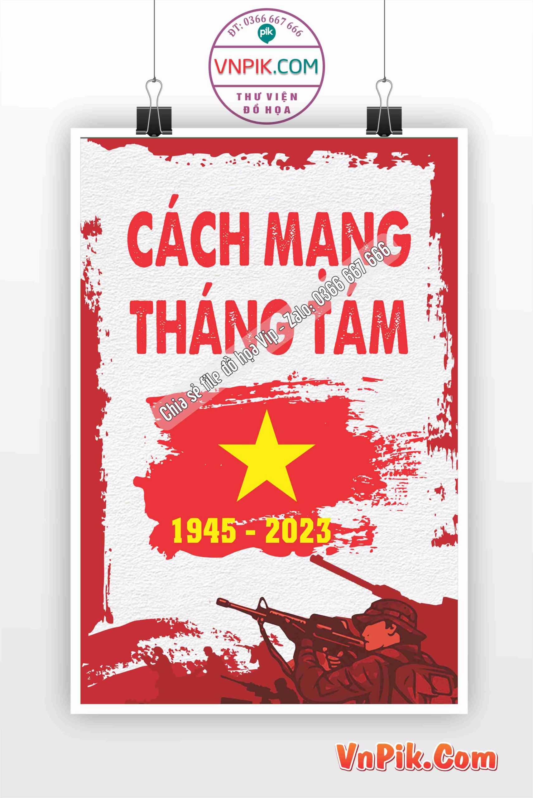 Poster Chào Mừng Ngày Quốc Khánh 2 Tháng 9 Mẫu 25