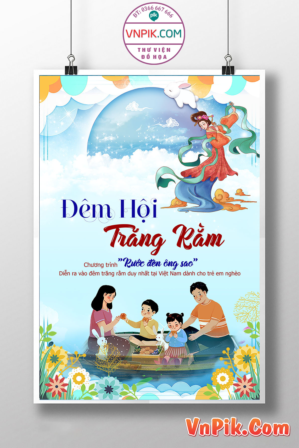 Poster Thiết Kế Tết Tung Thu 2024 Đẹp 24