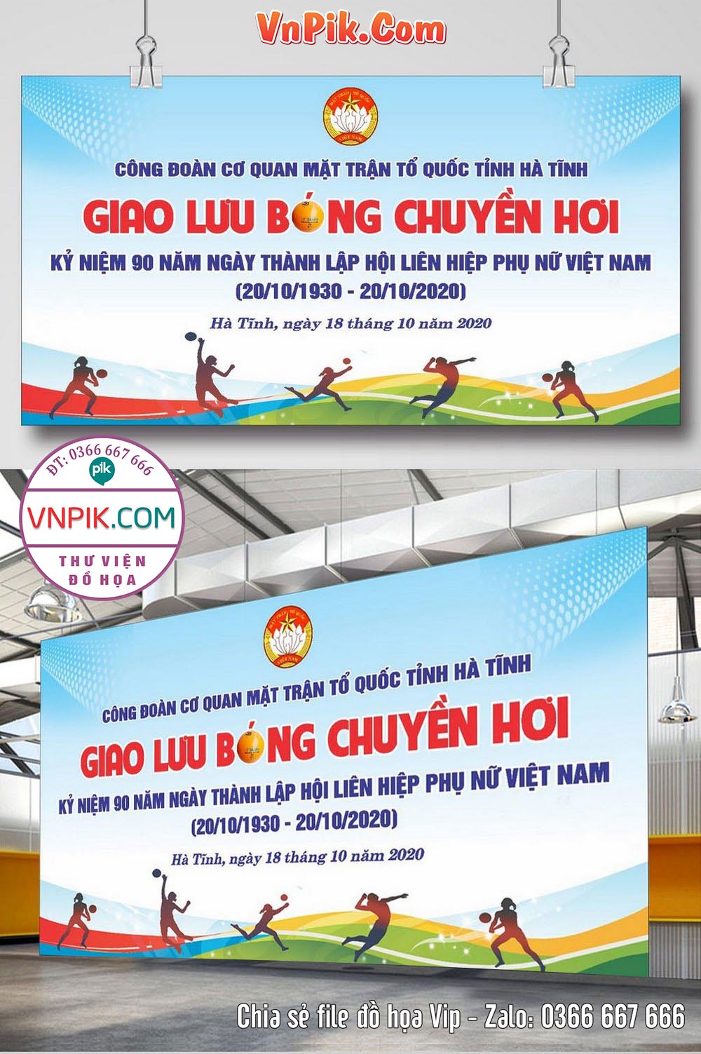 Giao lưu bóng chuyền hơi kỷ NIỆM ngày thành lập hội LHPN VN