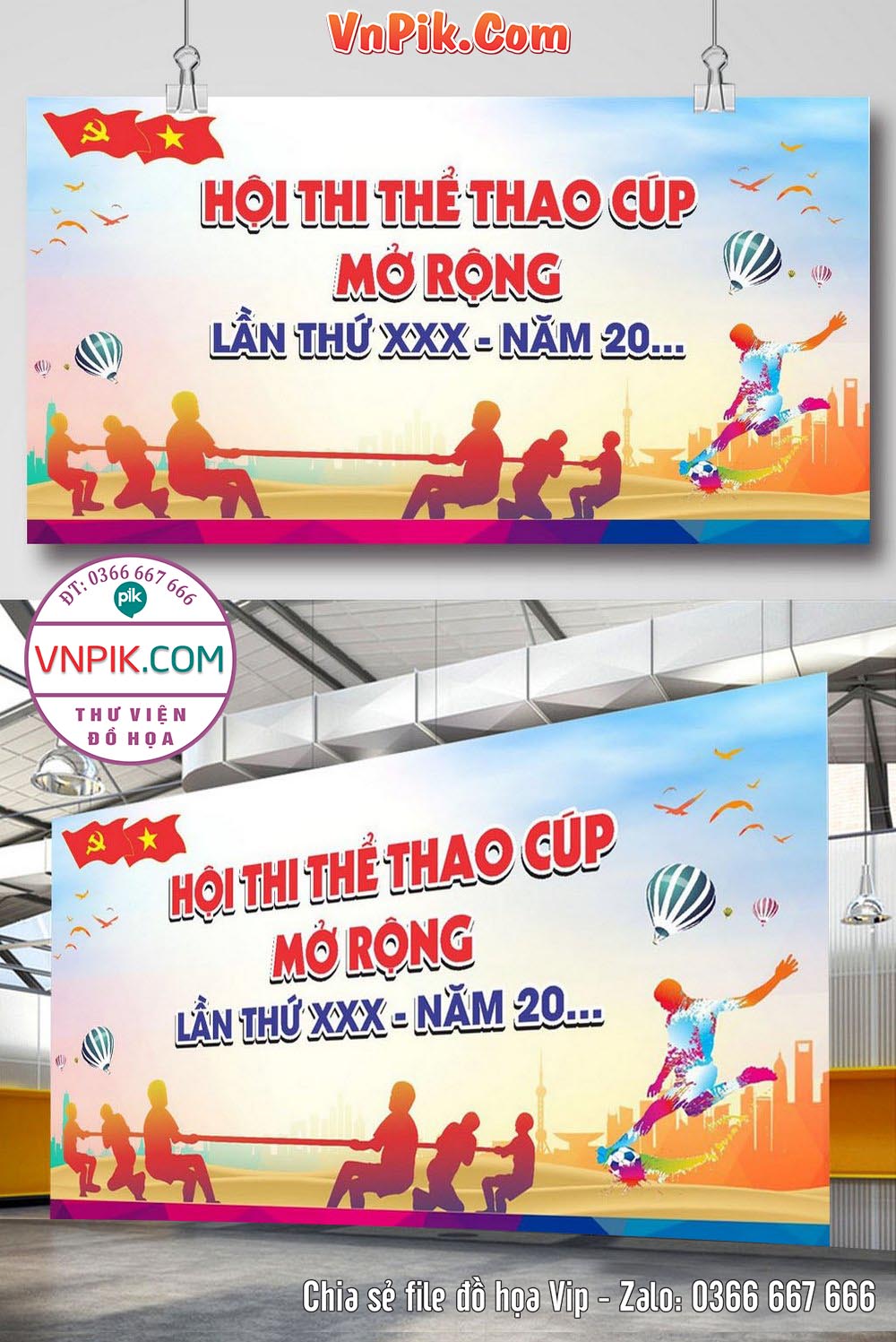 Market hội thi thể thao cúp mở rộng lần thứ xxx