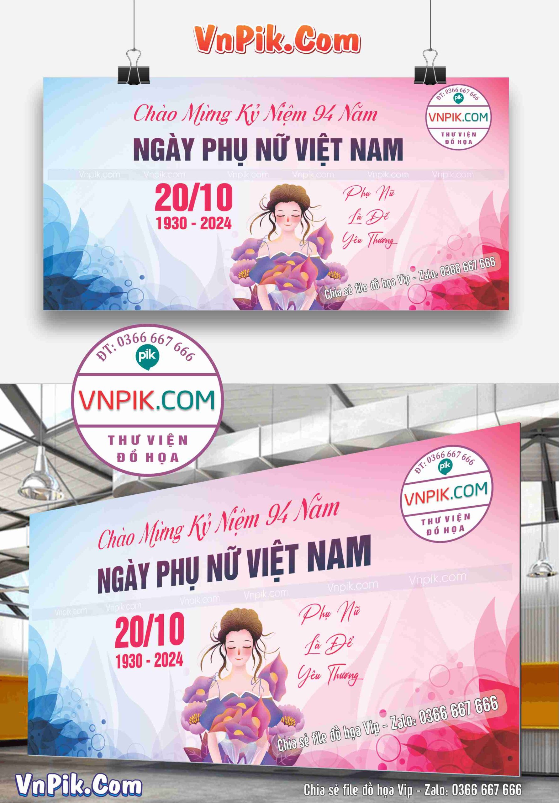 Mẫu Phông Nền Ngày Phụ Nữ Việt Nam 20 Tháng 10 File Corel Mẫu 200