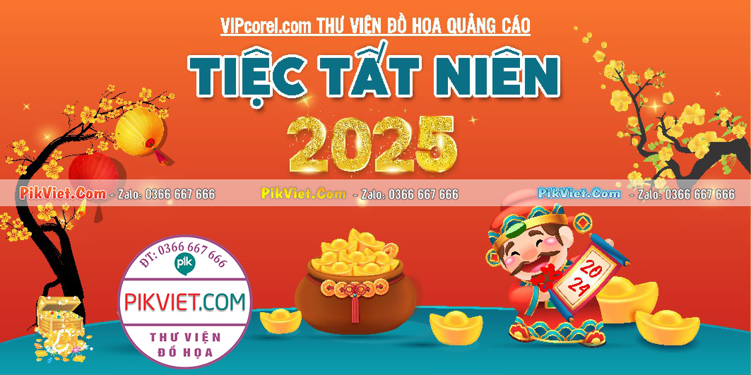 Background Phông Nền Sân Khấu Tết Tất Niên 2025 Đẹp 99