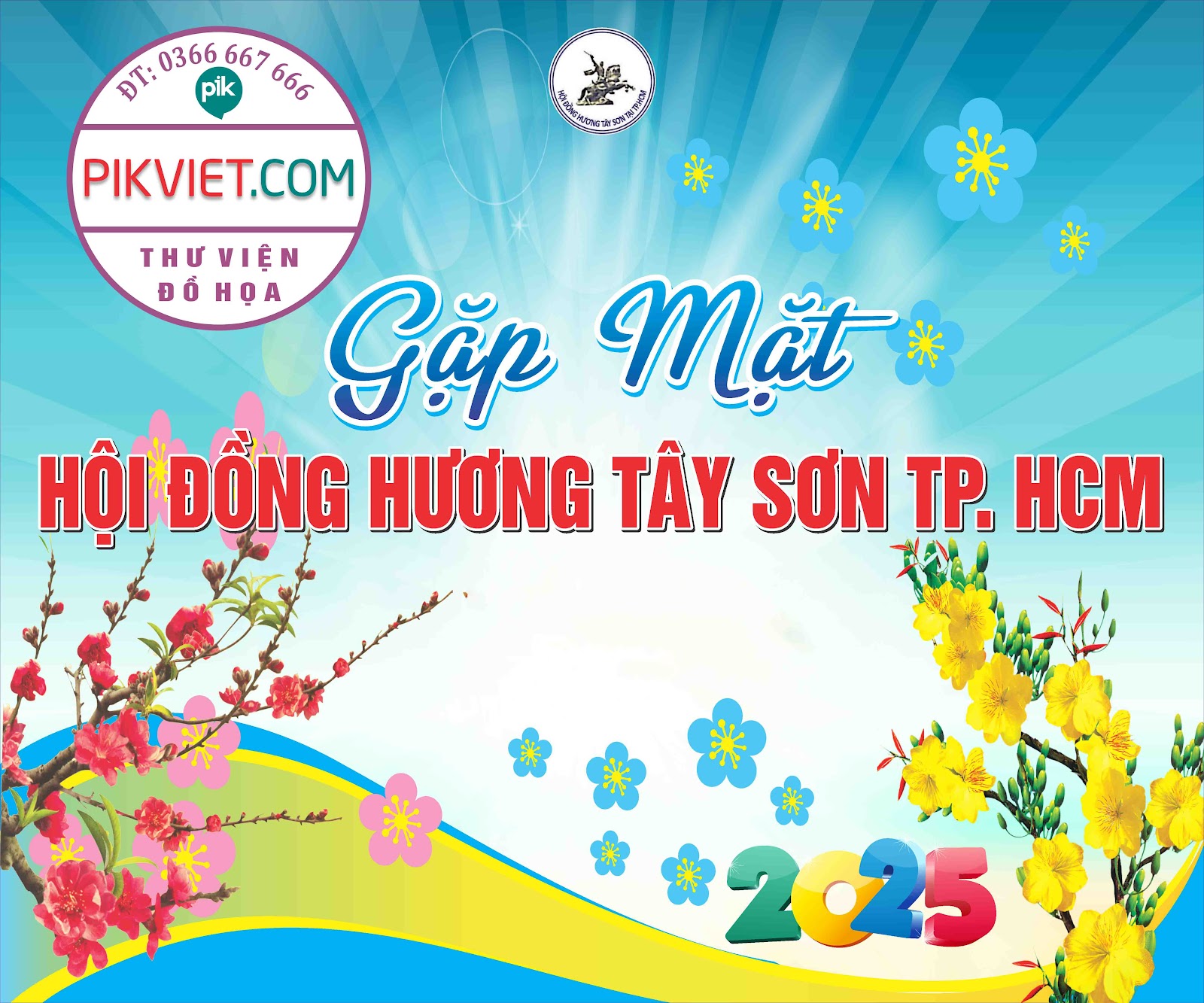 Background Phông Nền Sân Khấu Tết Tất Niên 2025 Đẹp 190