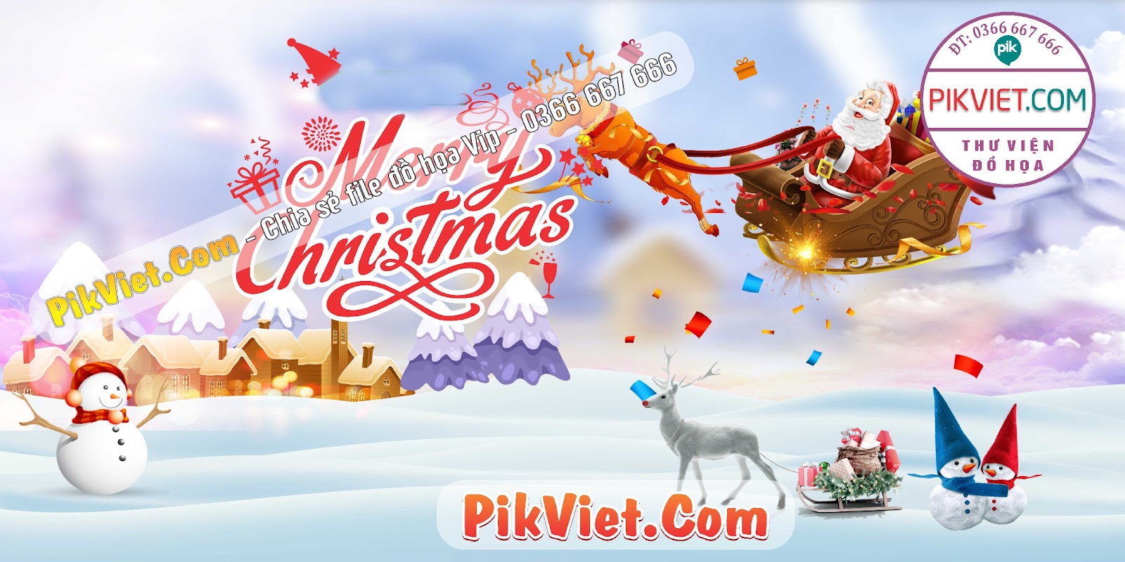 Mẫu Phông Nền Trang Trí Giáng Sinh Noel File Vector 10