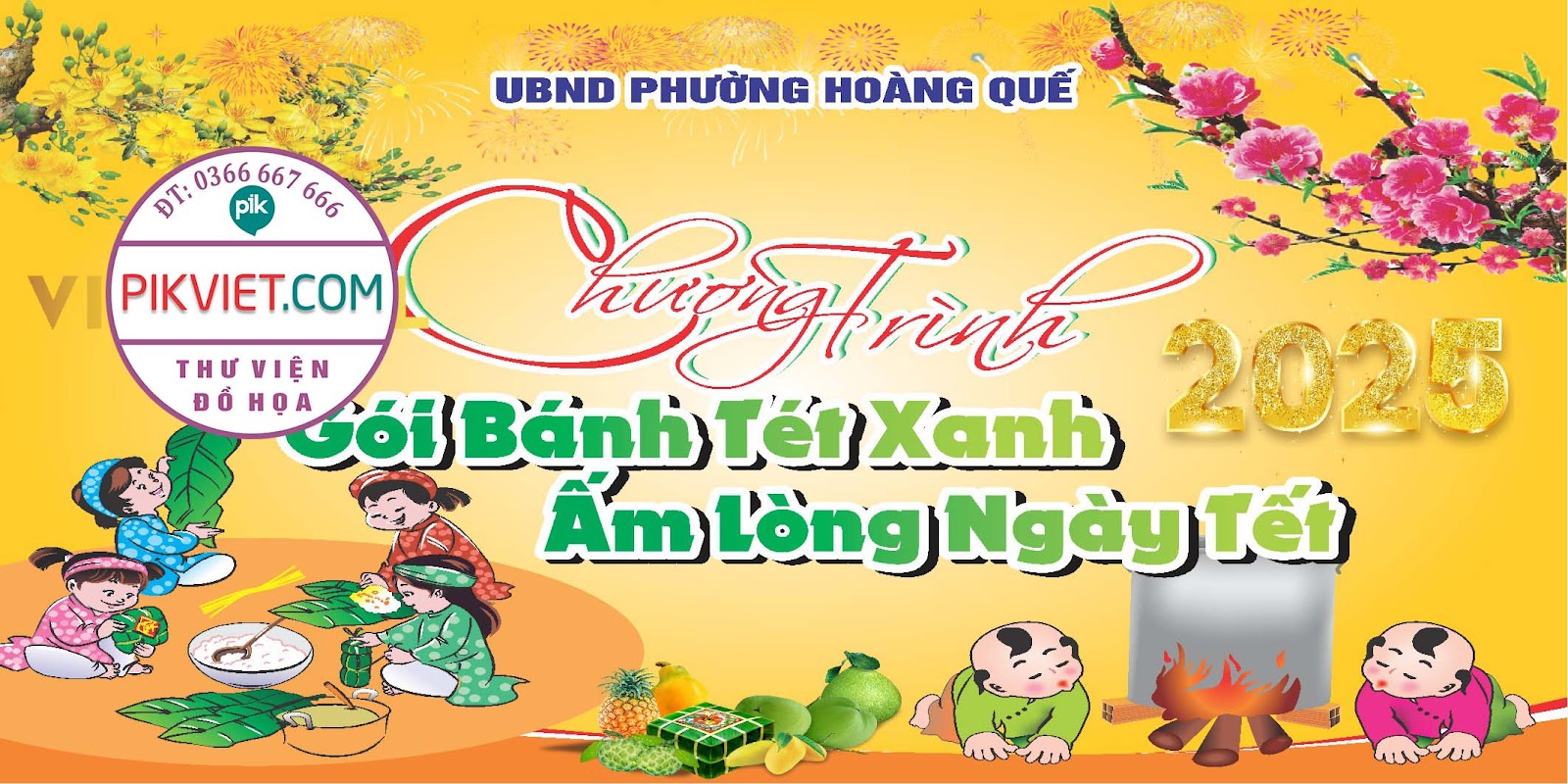 Background Phông Nền Sân Khấu Tết Tất Niên 2025 Đẹp 196