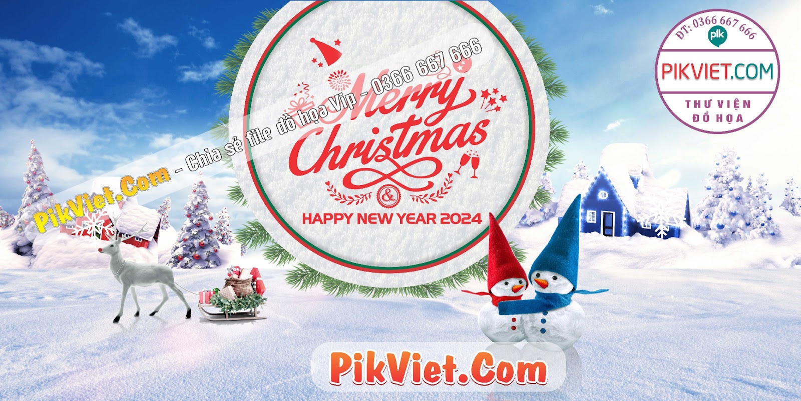 Mẫu Phông Nền Trang Trí Giáng Sinh Noel File Vector 11