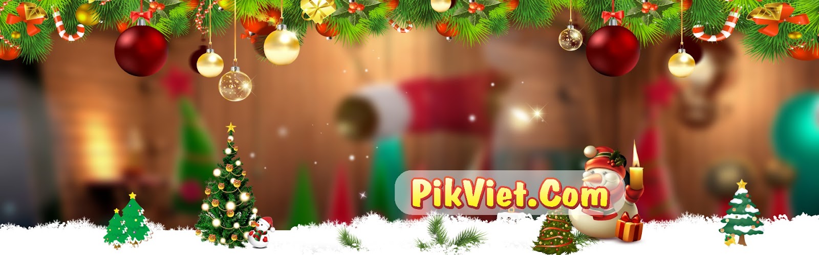 Mẫu Phông Nền Trang Trí Giáng Sinh Noel File Vector 29