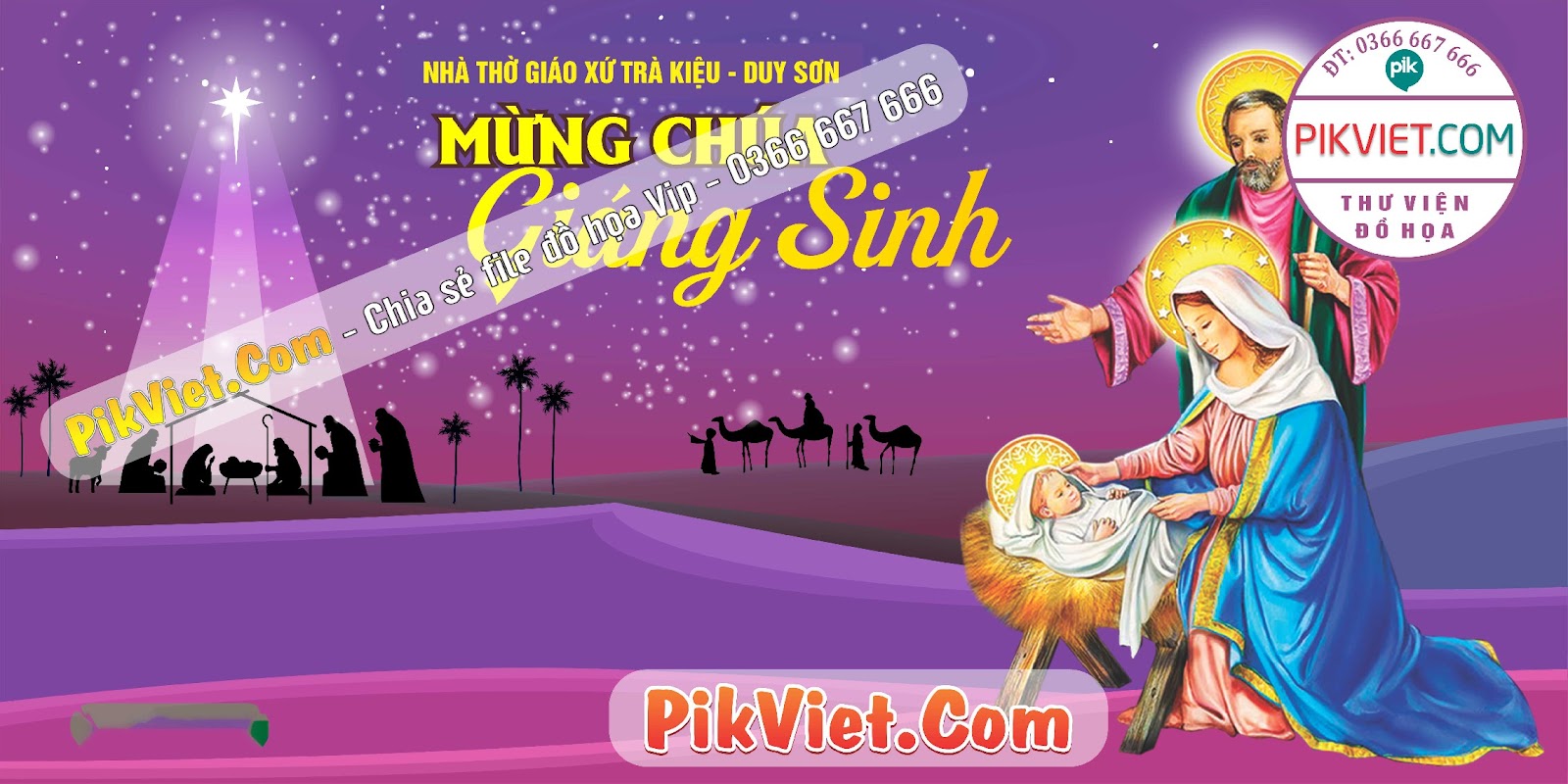 Mẫu Phông Nền Trang Trí Giáng Sinh Noel File Vector 08