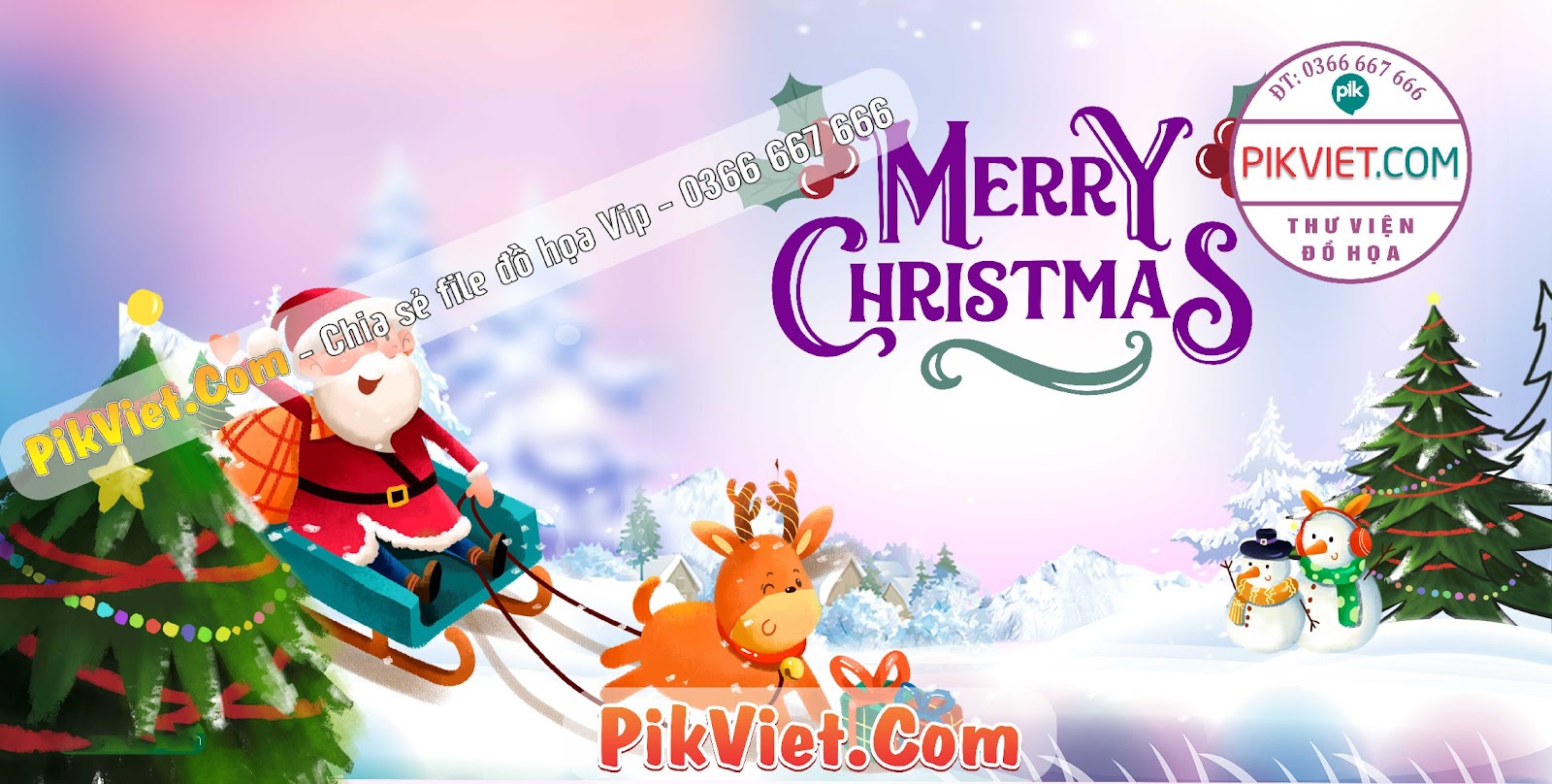 Mẫu Phông Nền Trang Trí Giáng Sinh Noel File Vector 23