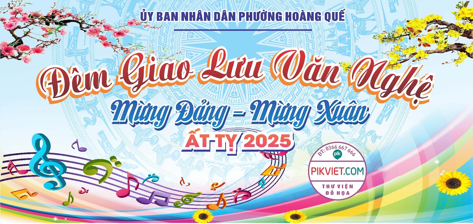 Background Phông Nền Sân Khấu Tết Tất Niên 2025 Đẹp 222