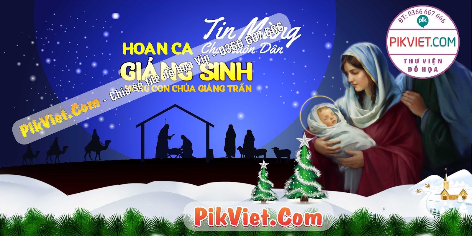 Mẫu Phông Nền Trang Trí Giáng Sinh Noel File Vector 06