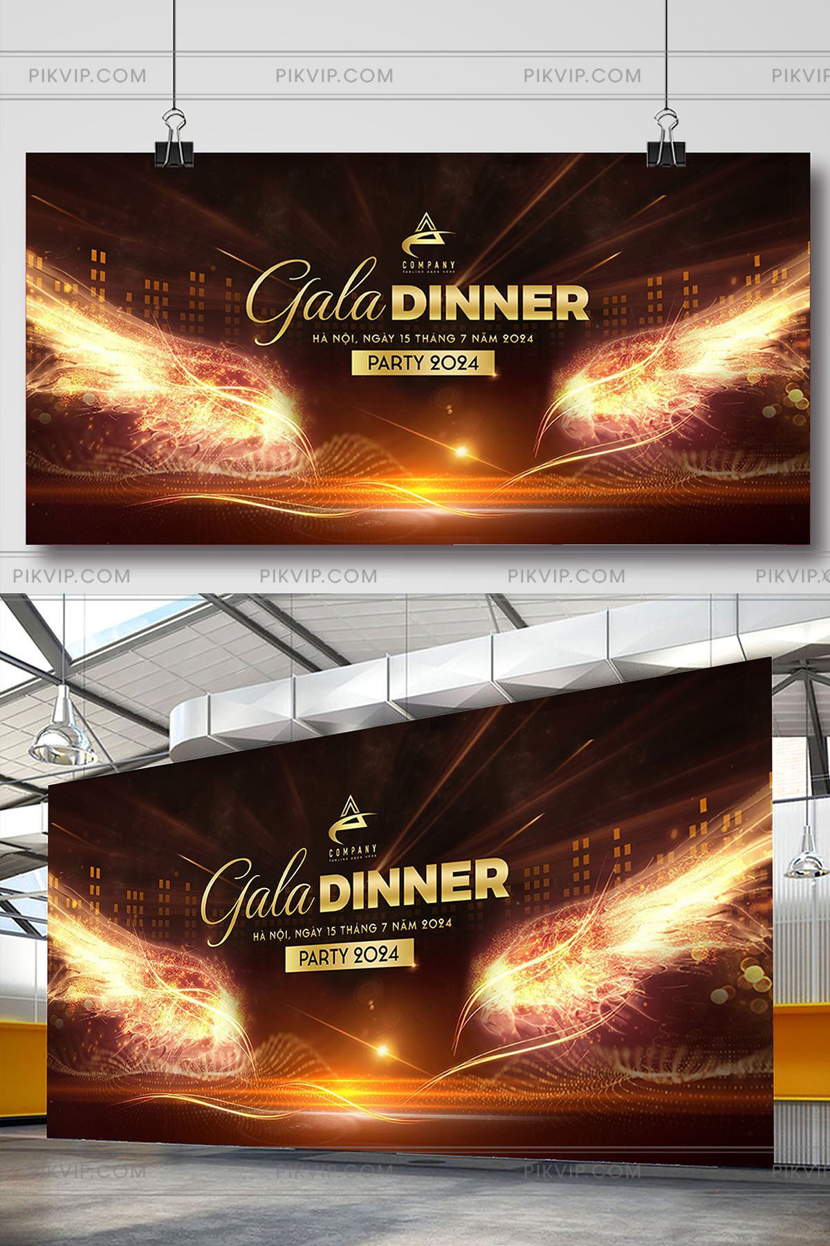 Background sân khấu gala dinner tết 2025 đẹp 03