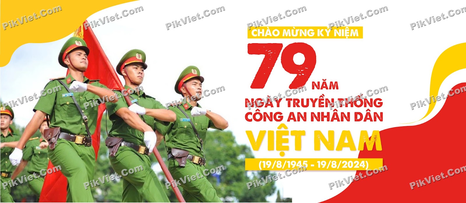 Banner Ngày truyền thống lực lượng công an nhân dân 01