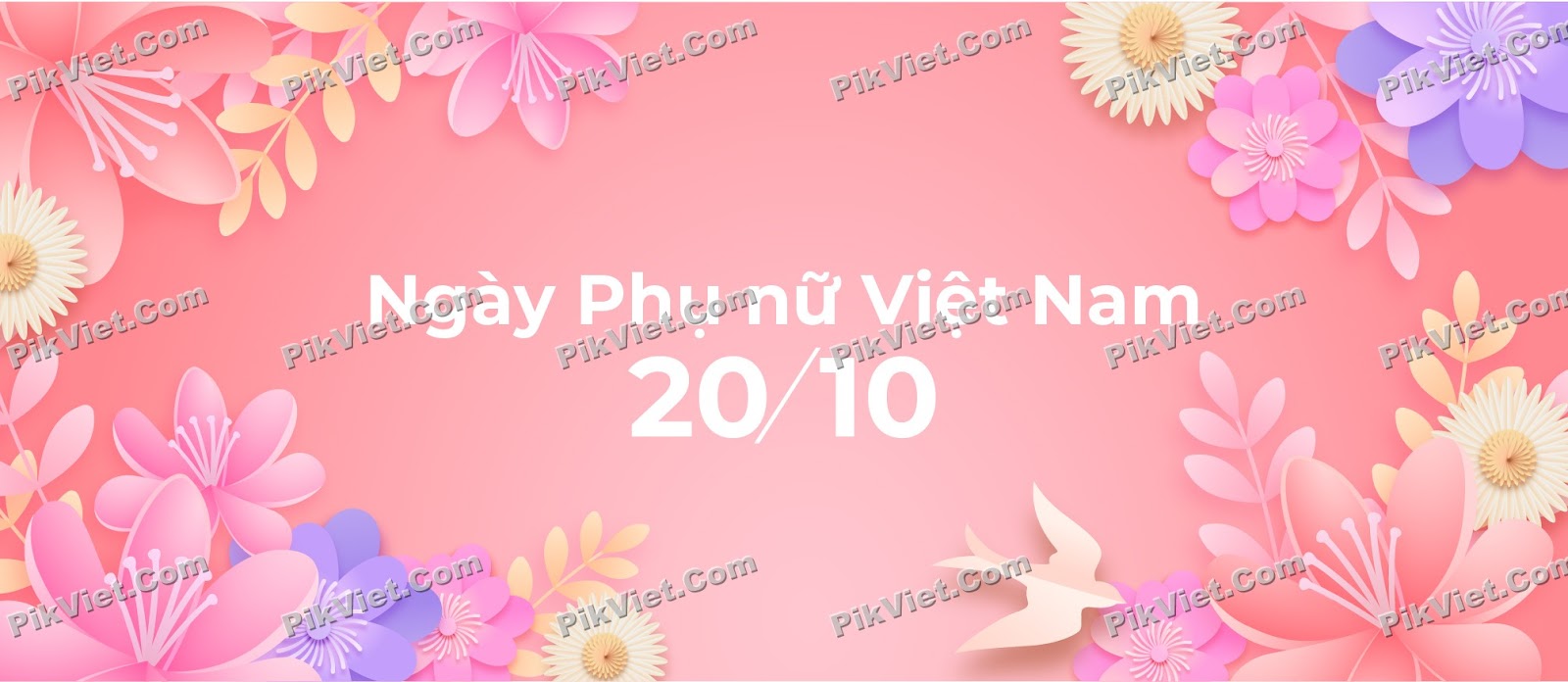 Banner Mừng ngày phụ nữ Việt Nam 01