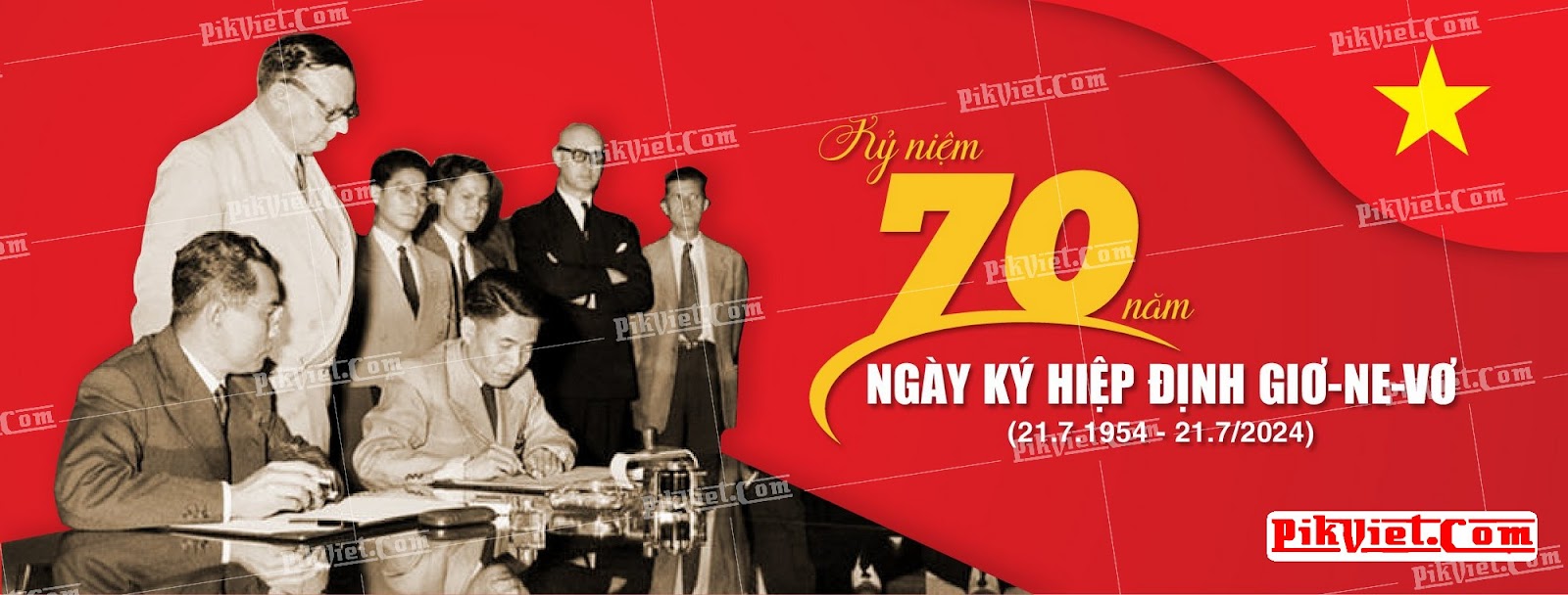 Banner kỷ niệm 70 năm Hiệp định Giơnevơ 01