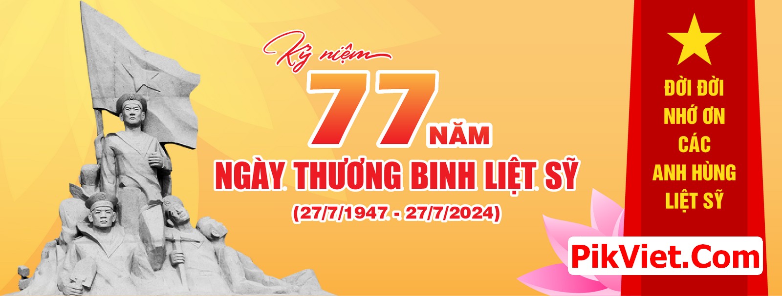 Banner Ngày Thương binh liệt sỹ 03