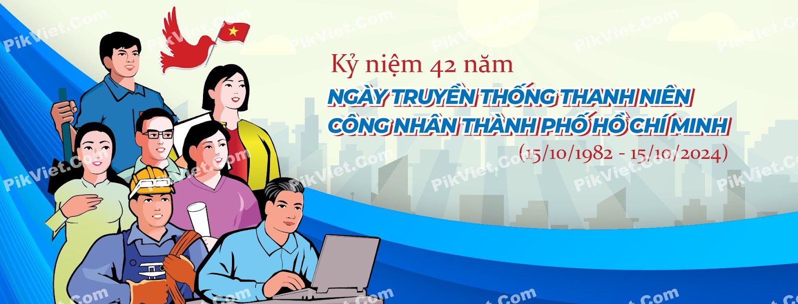 Banner Ngày truyền thống lực lượng cảnh sát nhân dân 05