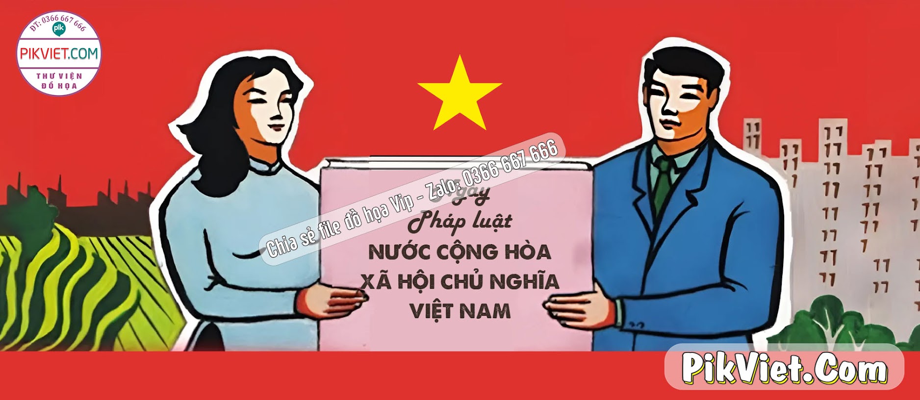 Banner Ngày pháp luật nước CHXHCN Việt Nam 04