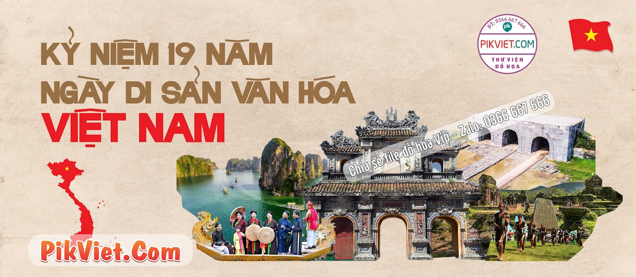 Banner Kỷ niệm 19 năm Ngày di sản văn hóa Việt Nam 04