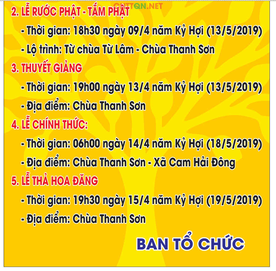 Market chương trình Luần lễ phật đản file CDR