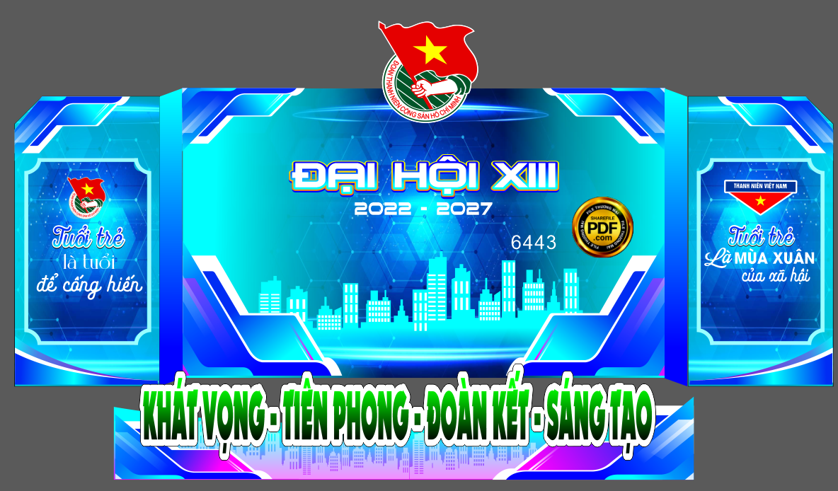 Market chào mừng kỷ niệm 92 năm ngày thành lập đoàn #6