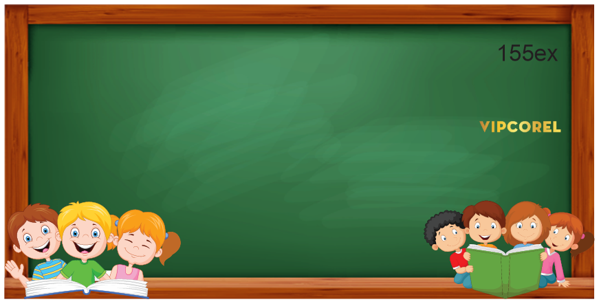 Background nền bảng mầm non trường học